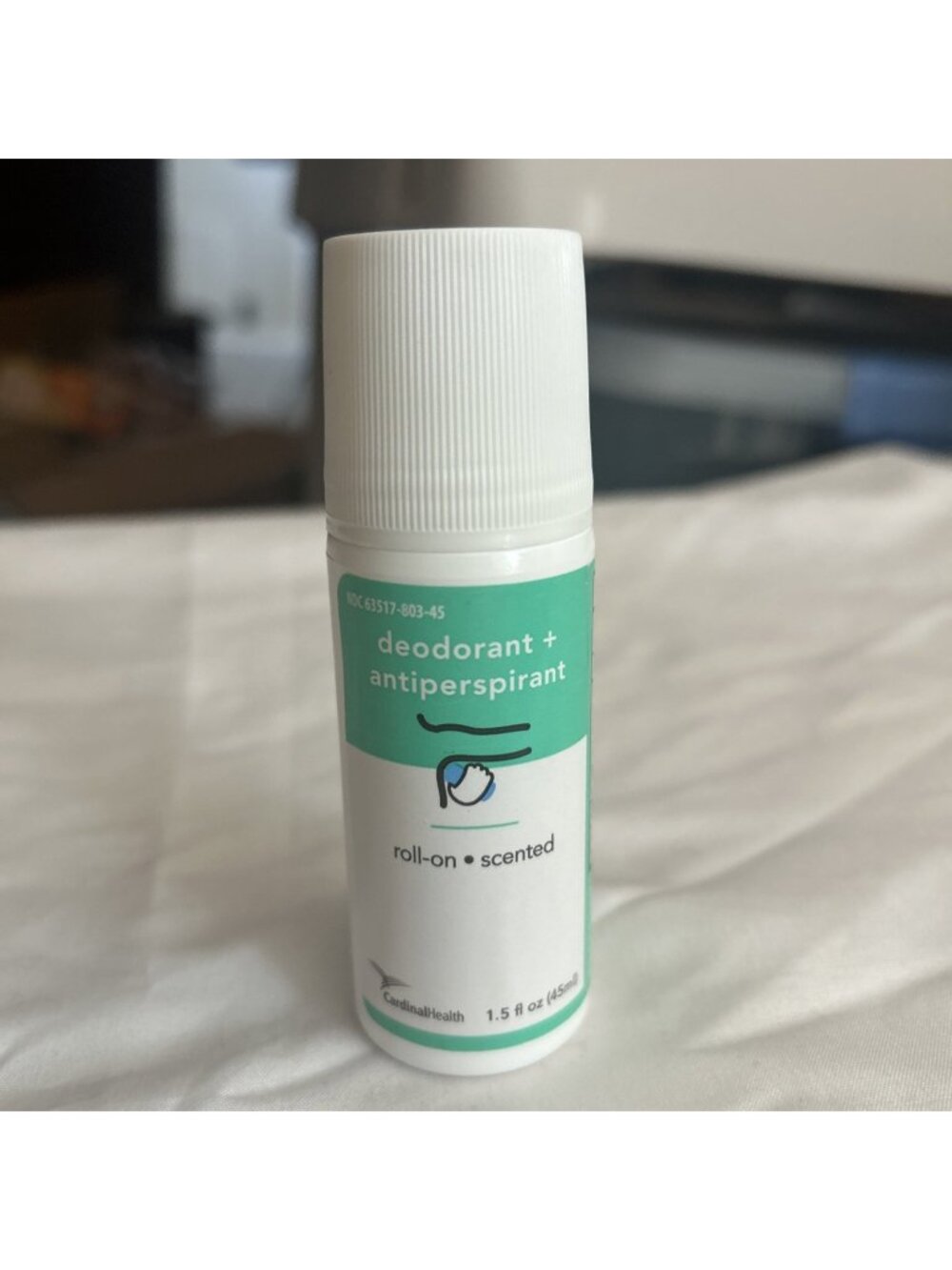 AG-DRO Roll On Deodorant + Antiperspirant Scented, 1.5OZ Cardinal Health Brand